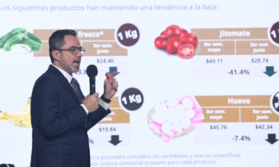 Profeco reporta baja en precios de productos básicos