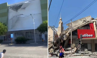 Terremoto de magnitud 7.8 en Filipinas deja al menos 35 muertos y más de 130 heridos
