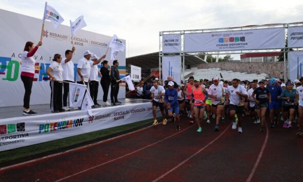 Dan el banderazo de salida a la carrera "Activa tu Potencial 10K"