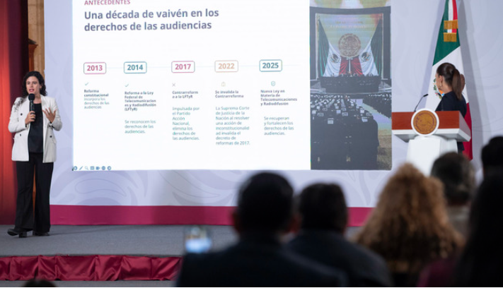 Consulta pública sobre derechos de las audiencias estará abierta hasta el 21 de agosto: Sheinbaum