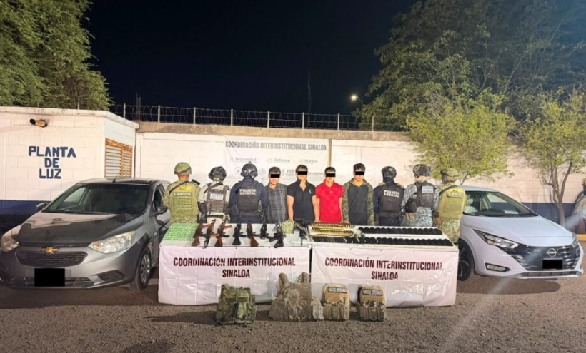 Desarticulan en Culiacán célula delictiva vinculada a “Los Chapitos”