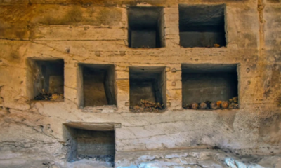 Descubren ciudad bizantina y antiguas tumbas en Egipto durante recientes excavaciones arqueológicas