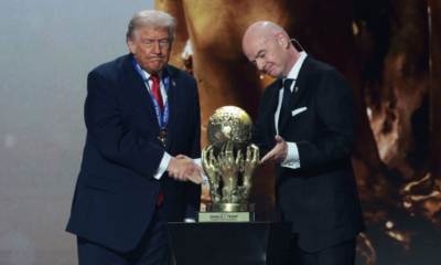 Eurodiputados solicitan a la FIFA investigar entrega de un “Premio de la Paz” a Trump