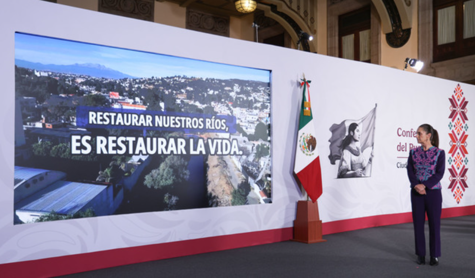Gobierno de México destinará 20 mil mdp para sanear los ríos Atoyac, Lerma-Santiago y Tula