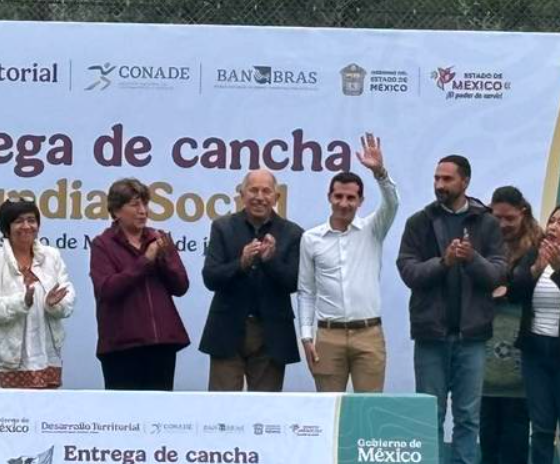Inauguran cancha de fútbol en Texcoco para fortalecer la activación física y el desarrollo comunitario