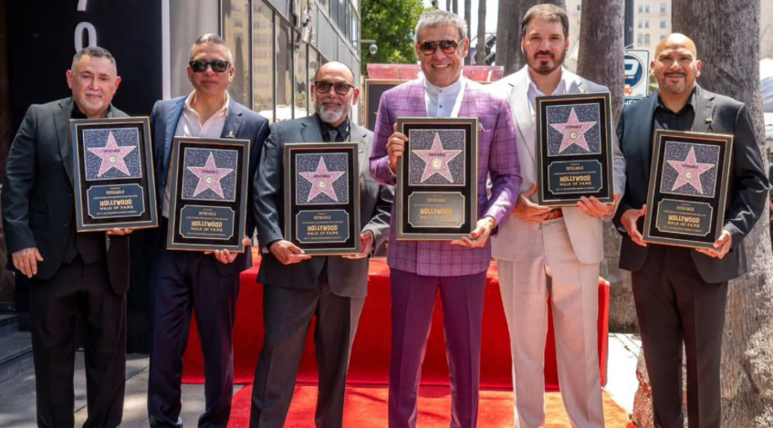 Intocable recibirá una estrella en el Paseo de la Fama de Hollywood
