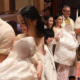 Martha Higareda y Lewis Howes celebran el bautizo de sus mellizas