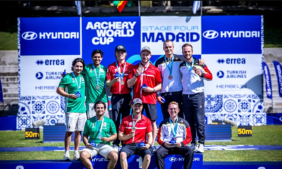 México conquista dos medallas de plata en la Copa del Mundo de Tiro con Arco Madrid 2026
