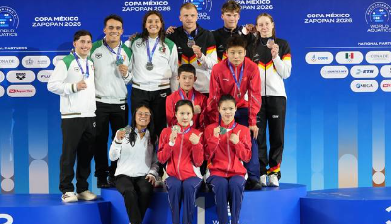 México gana plata y clasifica a seis clavadistas a finales en la Copa México 2026
