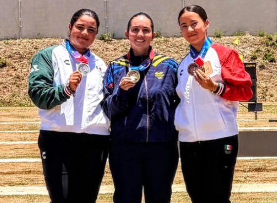 México suma tres medallas más en tiro con arco en Santo Domingo 2026