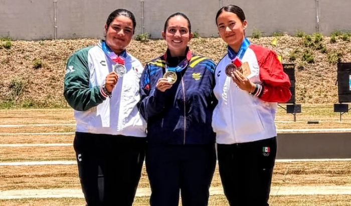 México suma tres medallas más en tiro con arco en Santo Domingo 2026