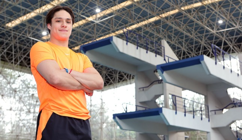 Osmar Olvera afina su preparación rumbo a Santo Domingo 2026 en la Copa México de Clavados