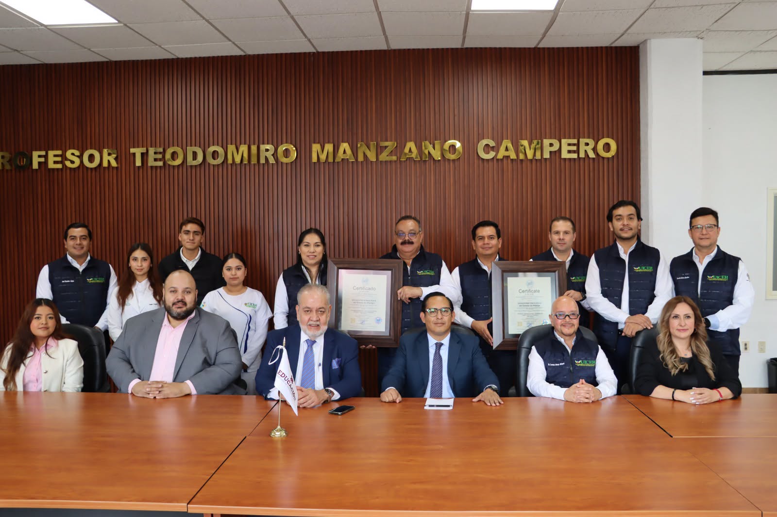Obtiene UICEH certificación internacional ISO 21001:2018