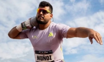 Uziel Muñoz concluye su participación en la Liga Diamante 2026 con actuación en Eugene