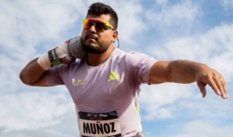 Uziel Muñoz concluye su participación en la Liga Diamante 2026 con actuación en Eugene