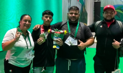 Víctor Méndez conquista dos oros en el Mundial Juvenil de Halterofilia