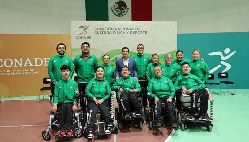 Abanderan a selección mexicana de boccia rumbo al Campeonato Mundial Seúl 2026