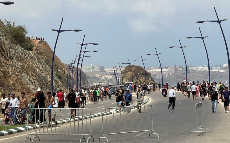 Ceuta enfrenta emergencia humanitaria tras llegada de cientos de migrantes desde Marruecos
