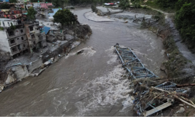 Continúan labores de rescate tras devastadora riada en Nepal y Tíbet