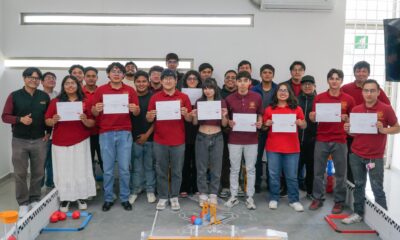 Estudiantes de UTVAM obtienen certificación internacional en diseño mecánico