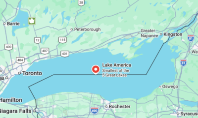 Google Maps cambia nombre del Lago Ontario a “Lago América” en Estados Unidos