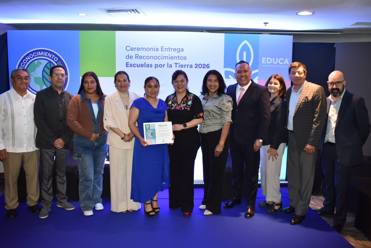 Hidalgo obtiene reconocimientos nacionales en “Escuelas por la Tierra 2026”