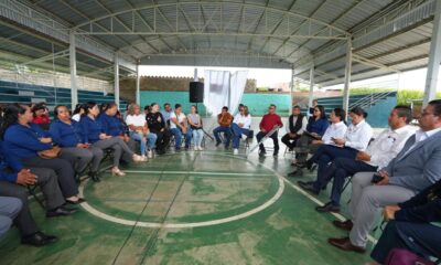 Supervisa Mario Delgado condiciones de escuelas en Michoacán previo al inicio del ciclo escolar