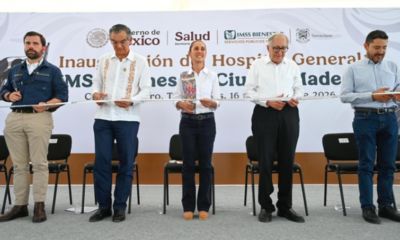 Inaugura Sheinbaum Hospital General del IMSS Bienestar en Ciudad Madero