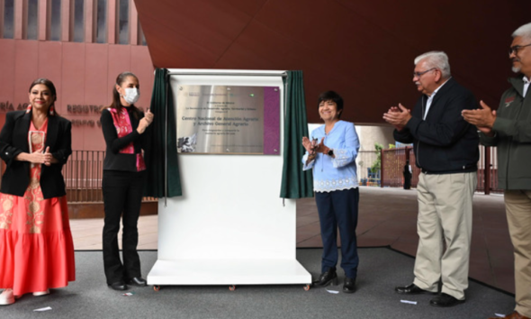 Inauguran el Centro Nacional de Atención Agraria y Archivo General Agrario
