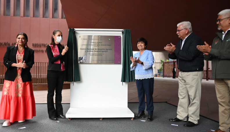 Inauguran el Centro Nacional de Atención Agraria y Archivo General Agrario