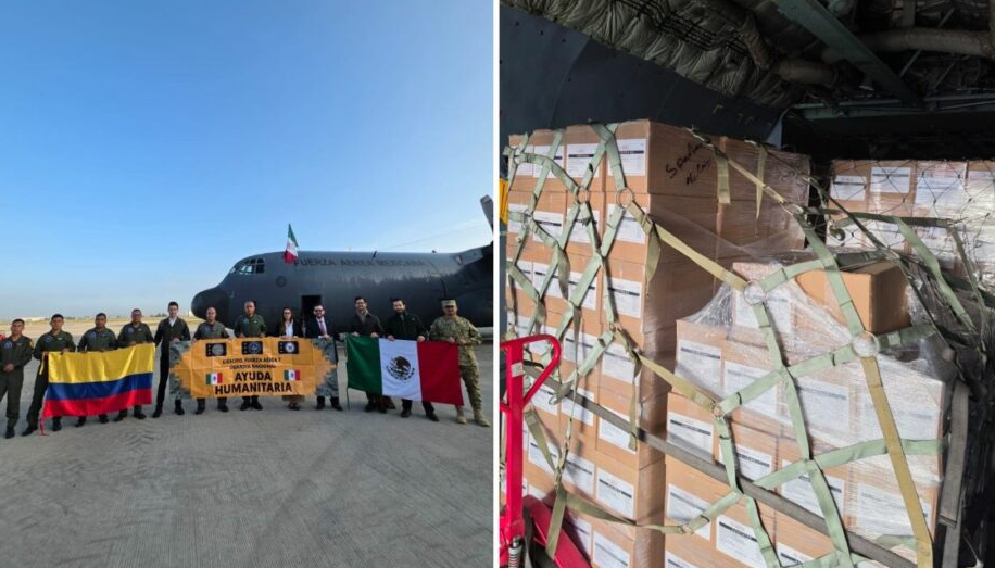 México envía ayuda humanitaria a Colombia tras terremoto de magnitud 7.4