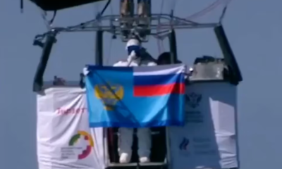 Paracaidista ruso establece récord mundial tras saltar desde 11 mil 551 metros
