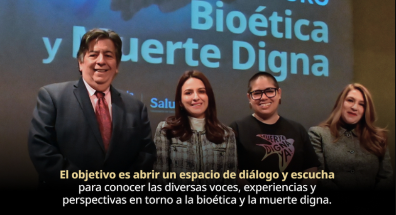 Secretaría de Salud abre diálogo nacional sobre bioética y muerte digna