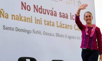 Sheinbaum supervisa reconstrucción de caminos y anuncia más infraestructura para la Mixteca oaxaqueña