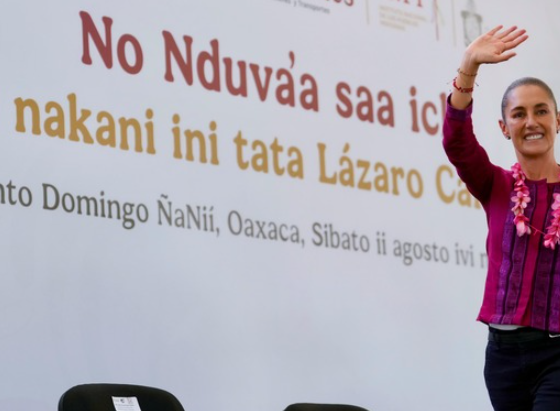 Sheinbaum supervisa reconstrucción de caminos y anuncia más infraestructura para la Mixteca oaxaqueña