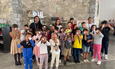 UTEC acerca la ciencia a más de 250 niñas y niños en bibliotecas de Tulancingo