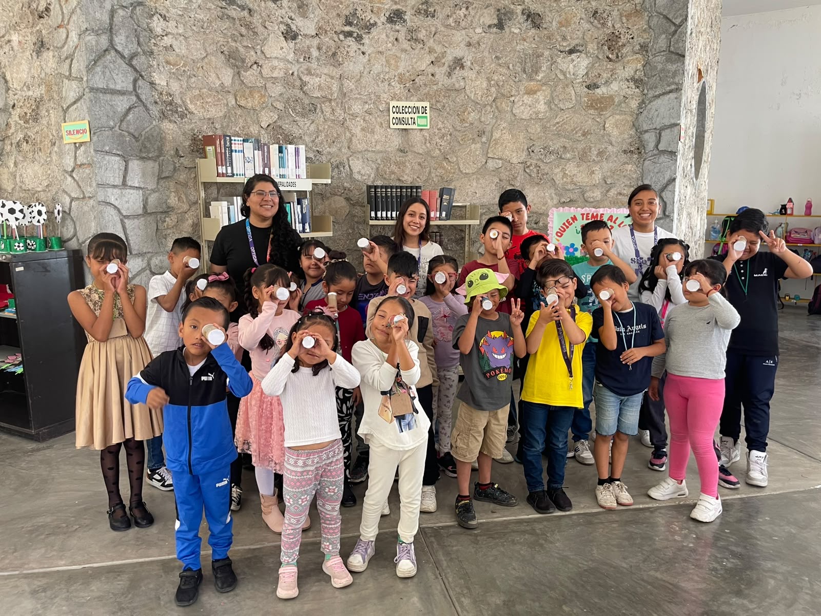 UTEC acerca la ciencia a más de 250 niñas y niños en bibliotecas de Tulancingo