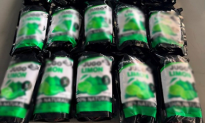 Aduanas asegura 10.69 kilogramos de presunta metanfetamina en el Aeropuerto Internacional de Toluca
