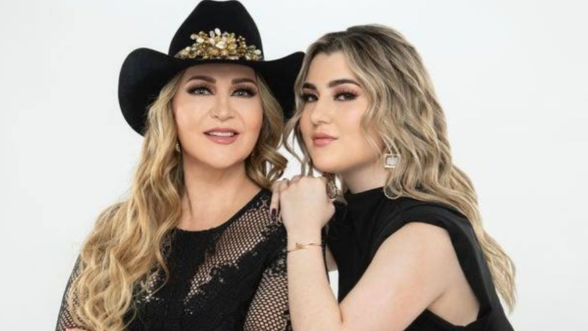 Alicia Villarreal reacciona al embarazo de su hija Melenie Carmona