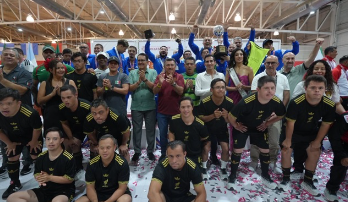 Brasil conquista el oro en la Copa del Mundo de Futsal Down Yucatán 2026