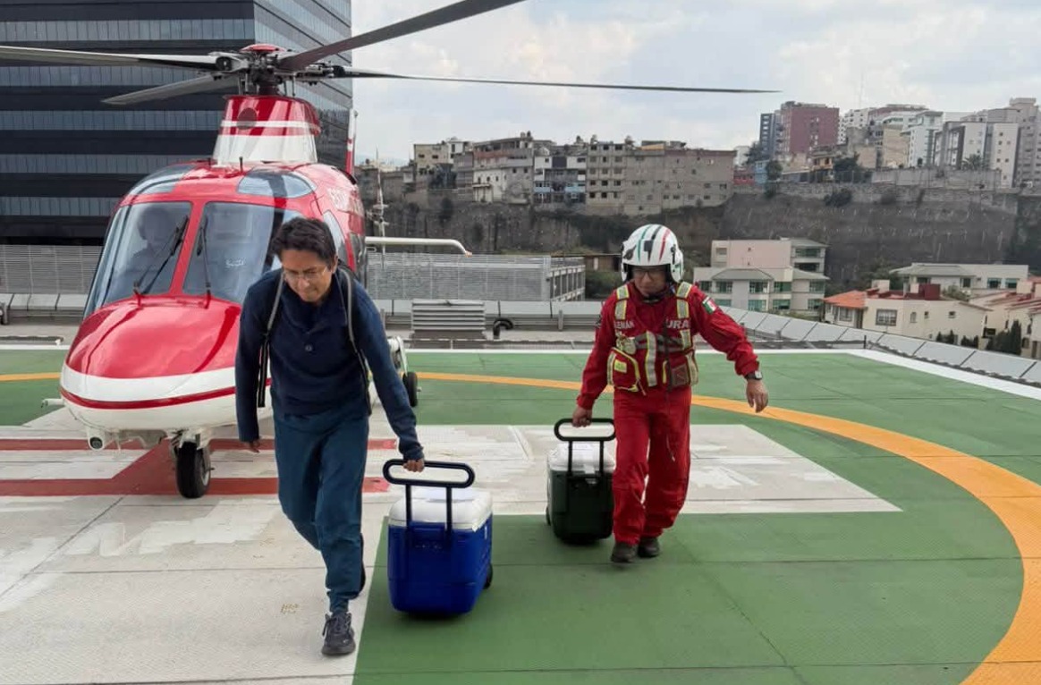 CENATRA coordina traslado simultáneo de órganos para contribuir a salvar vidas