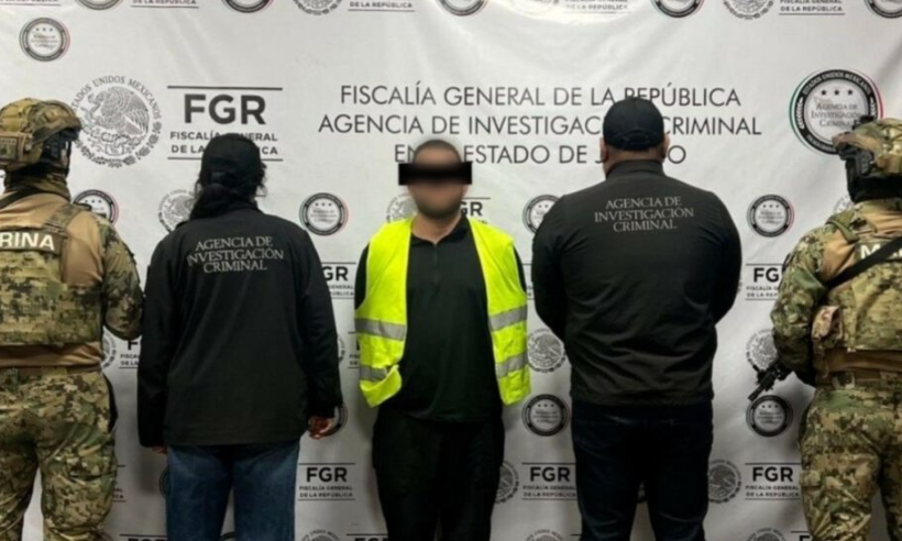 Detienen en Zapopan a presunto integrante de grupo delictivo vinculado con tráfico de fentanilo a Estados Unidos