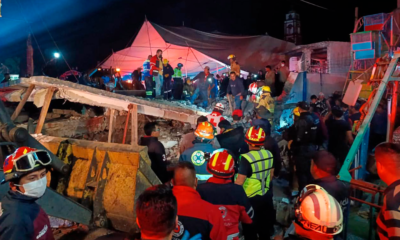 Explosión de pirotecnia deja 10 personas fallecidas y 64 lesionadas en Temascalcingo