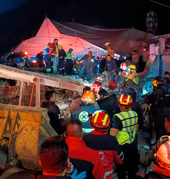 Explosión de pirotecnia deja 10 personas fallecidas y 64 lesionadas en Temascalcingo