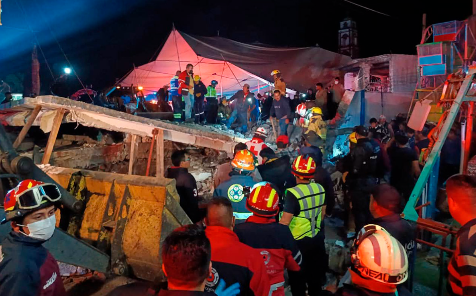 Explosión de pirotecnia deja 10 personas fallecidas y 64 lesionadas en Temascalcingo