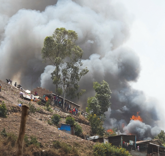 Incendio en escuela de República Democrática del Congo