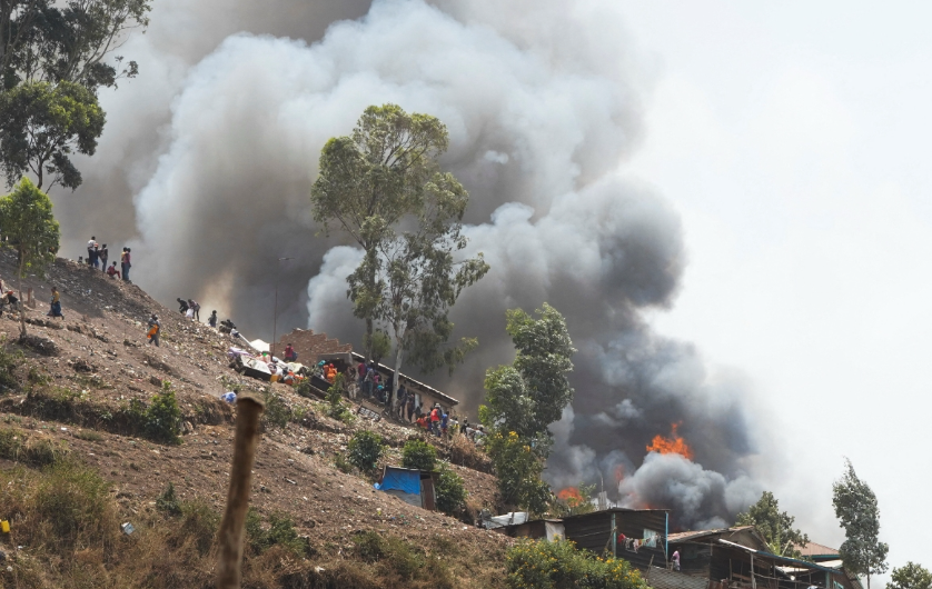 Incendio en escuela de República Democrática del Congo