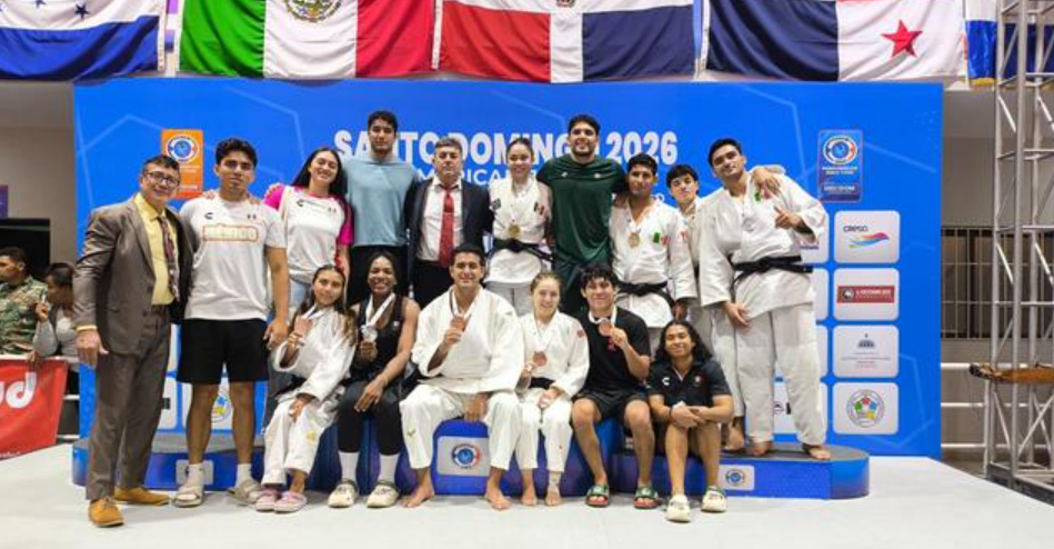 Judo mexicano conquista siete medallas en el Abierto Panamericano de Santo Domingo 2026