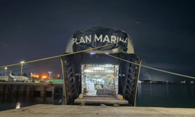 Marina envía apoyos a Baja California Sur para atender a población afectada por el huracán “Polo”
