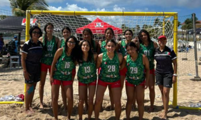 México asegura su presencia en handball de playa femenil en Dakar 2026